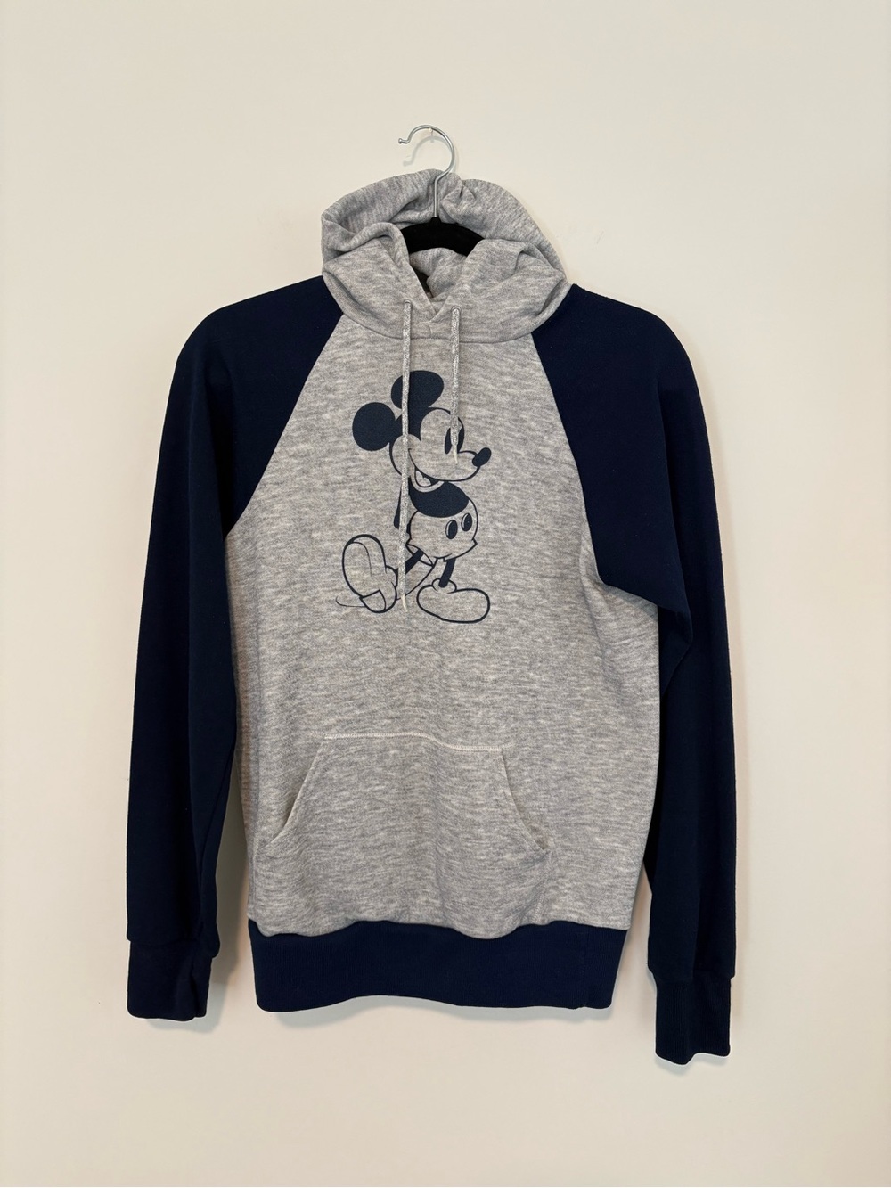 Vintage 80s Disney Mickey Mouse Raglan Pullover Hoodie